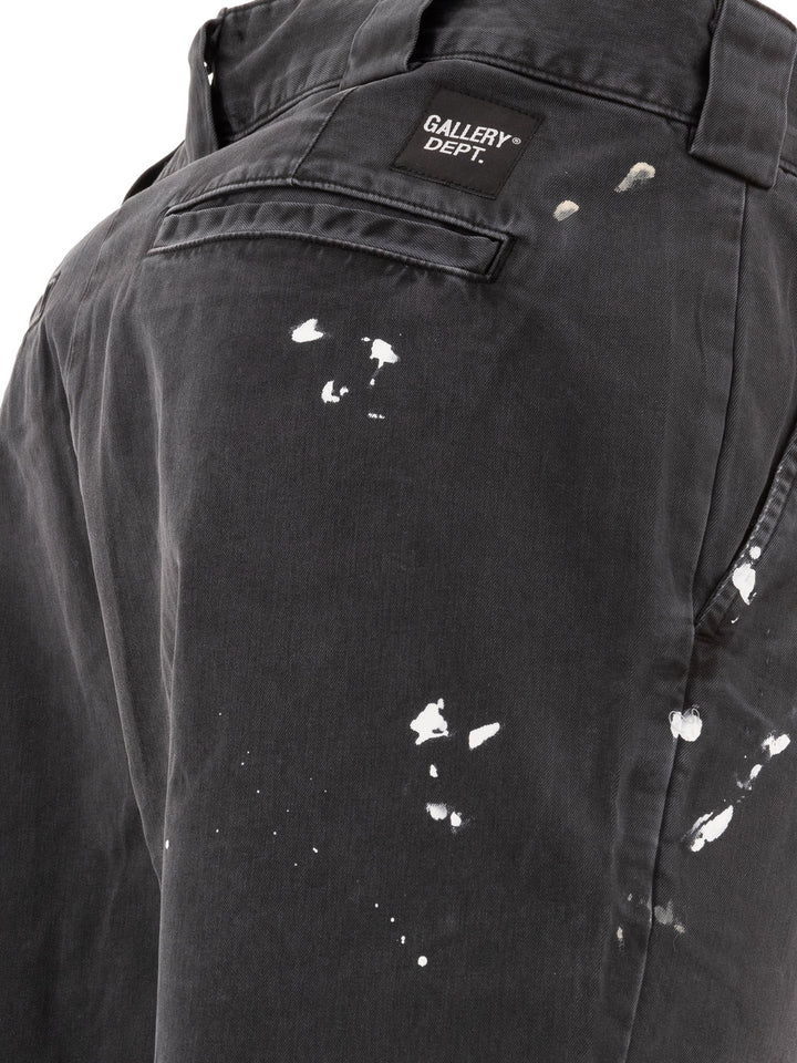 Gallery Dept. La Chino Flare Jeans - Black | 75393f0f1b98b88500455bab5f62e8fb61ffbba9