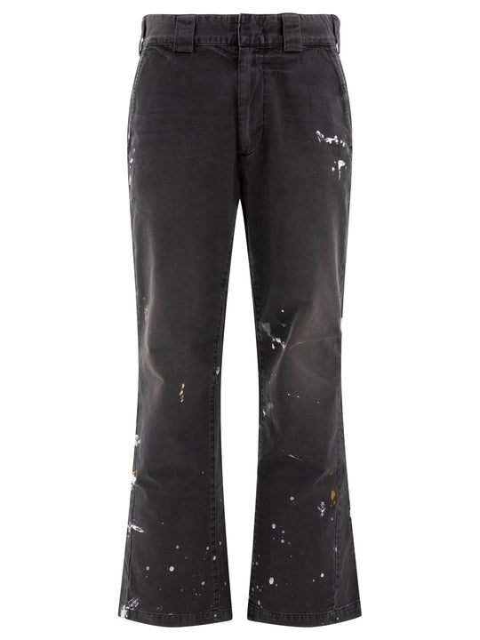 La Chino Flare Jeans Black