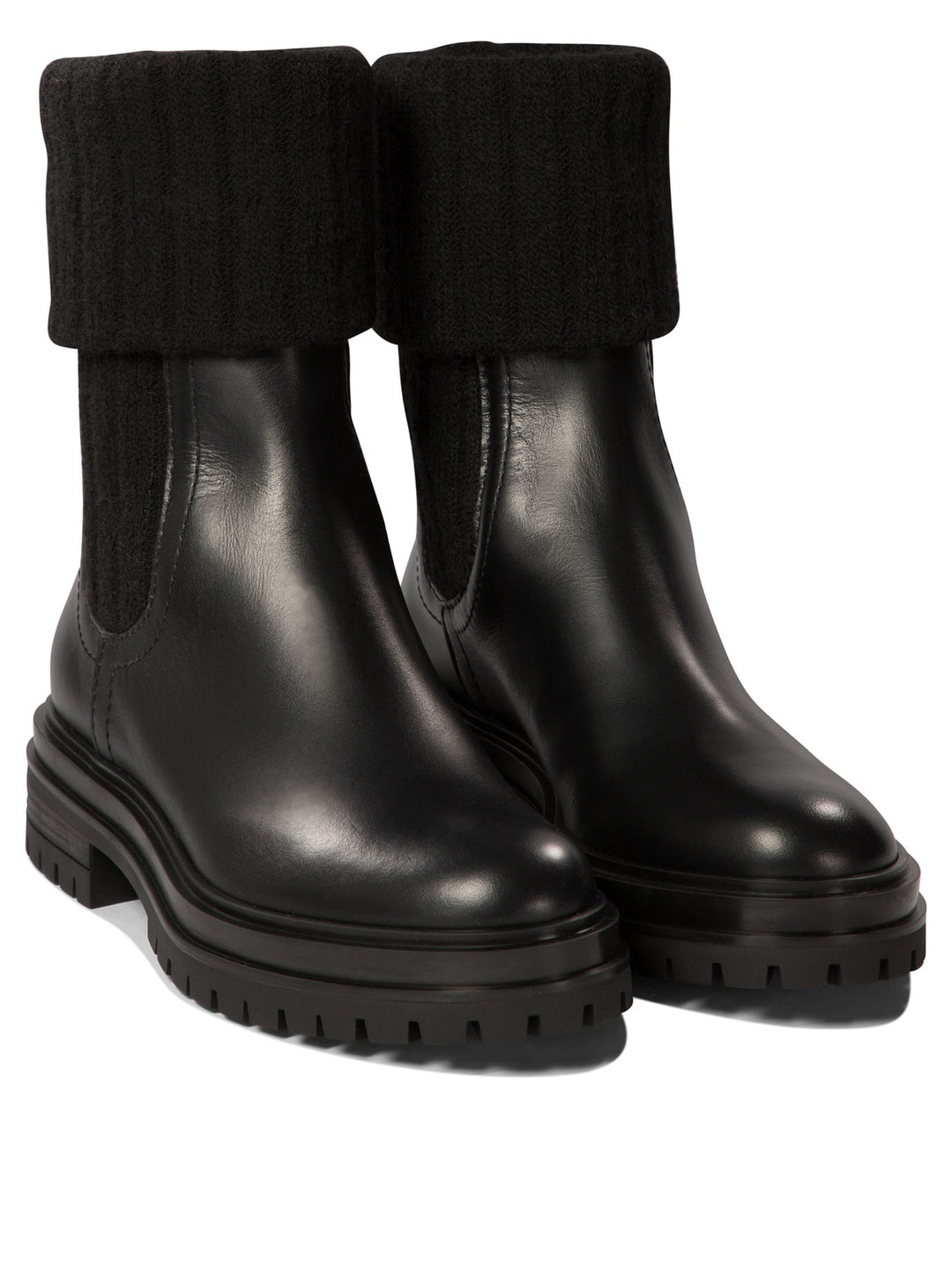 Gianvito Rossi Tenney Ankle Boots - Black | 21ebf2181573739544a7f695409c5ad209558df6