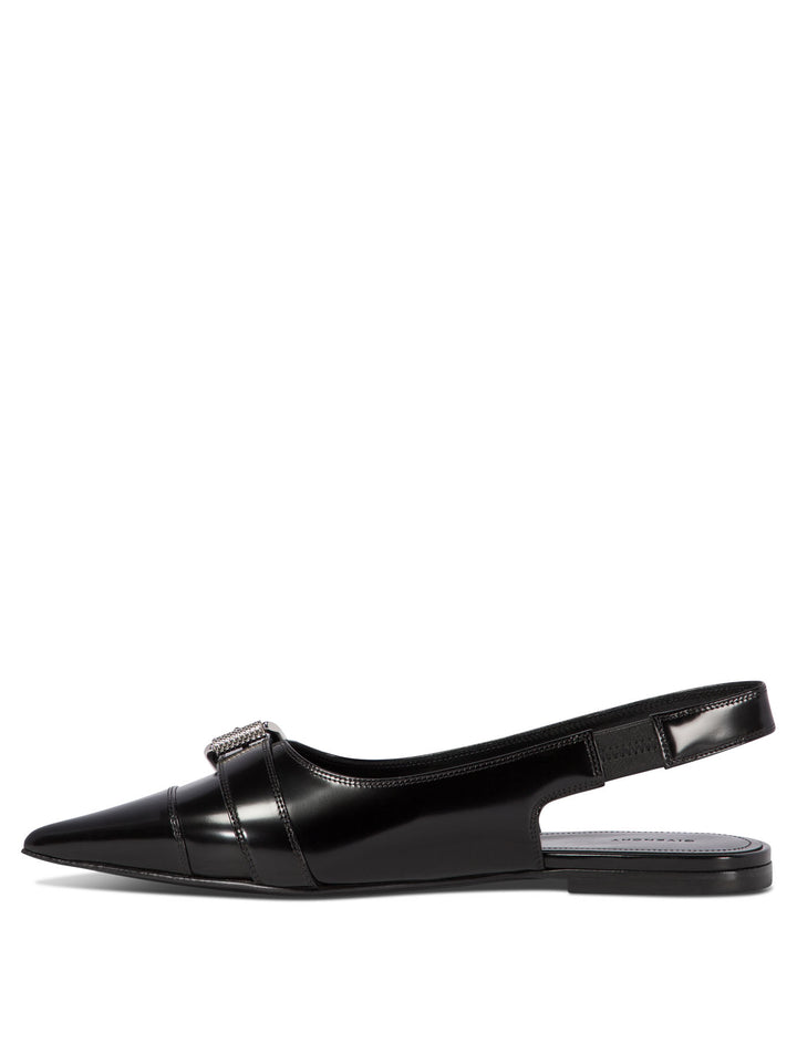 Givenchy Voyou Ballerinas - Black | 3e767f07667446001fafdf7488e801b3855cf89d