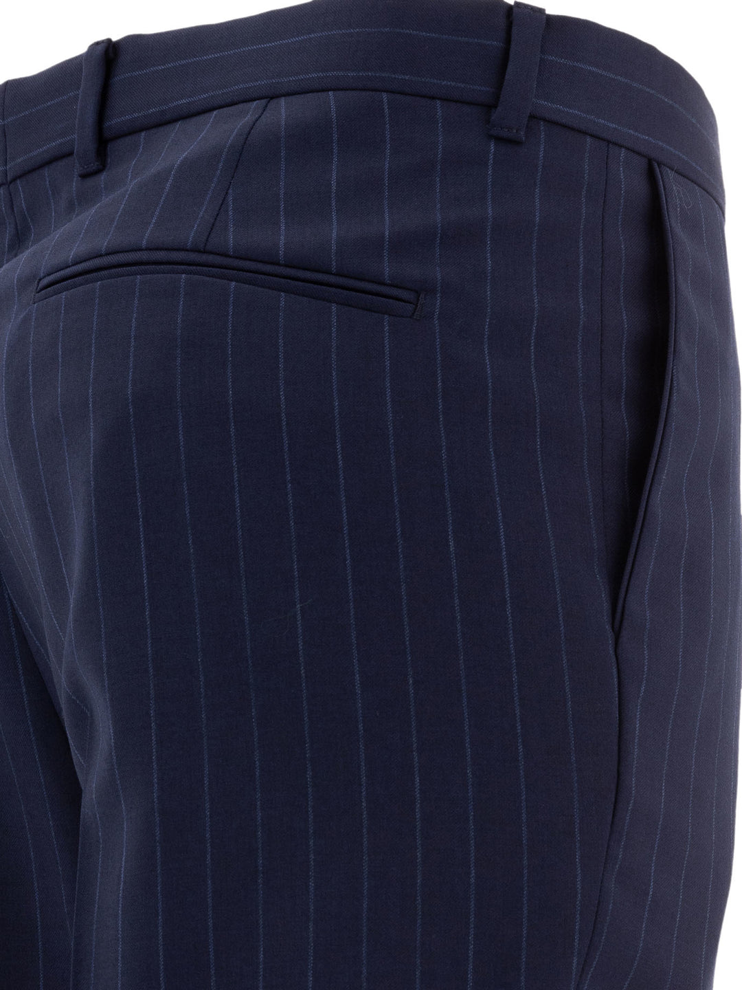 Givenchy Pinstriped Tailored Trousers - Blue | 947e979898783b44e83ed58661c39323a8a1f38e