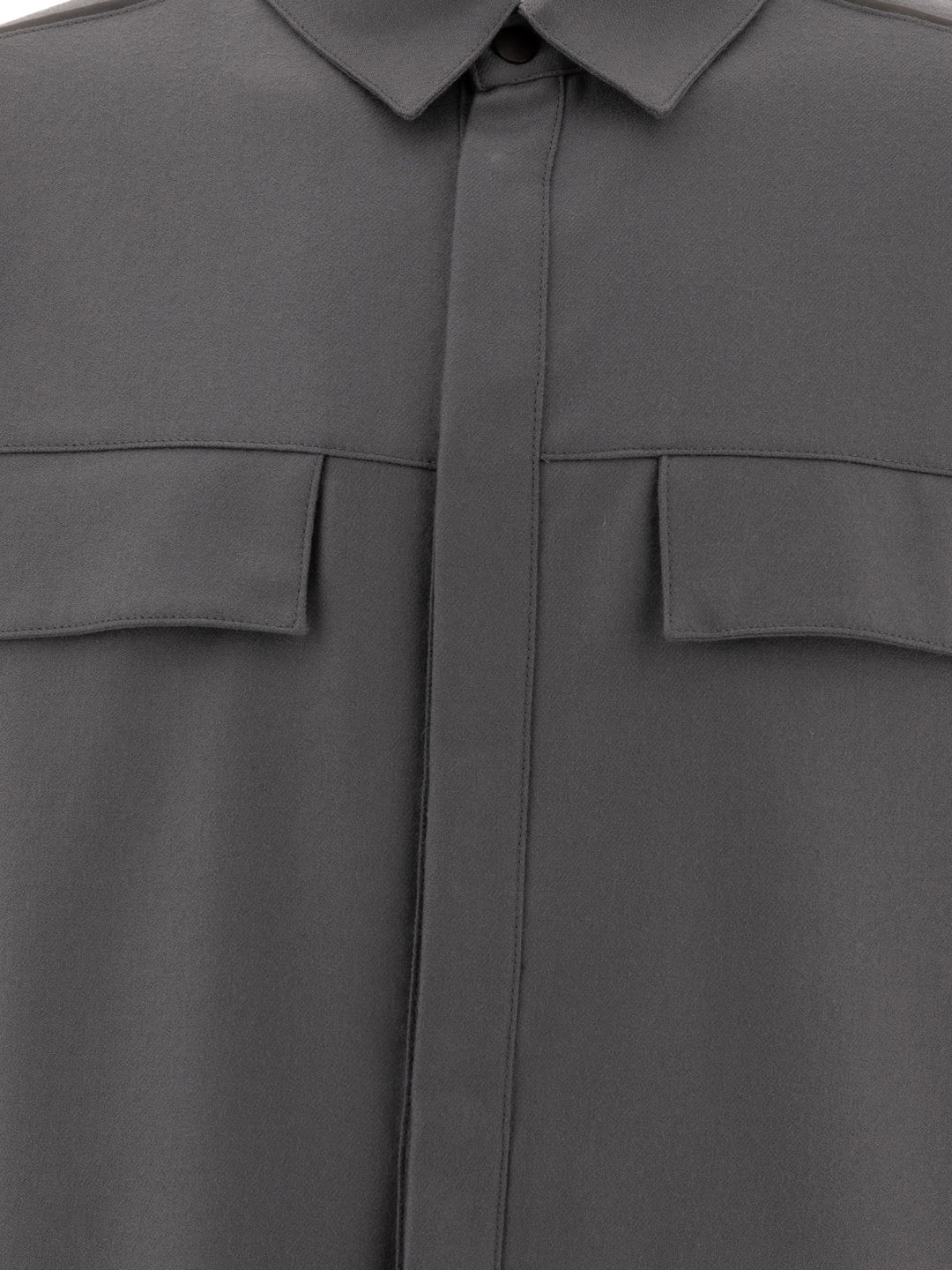 Gr10k Flanel Piping Jackets and Coats - Grey | c768da05ad2b3a6edd90eef3940c7b3f0c41c53c