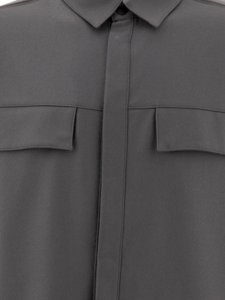 Gr10k Flanel Piping Jackets and Coats - Grey | c768da05ad2b3a6edd90eef3940c7b3f0c41c53c