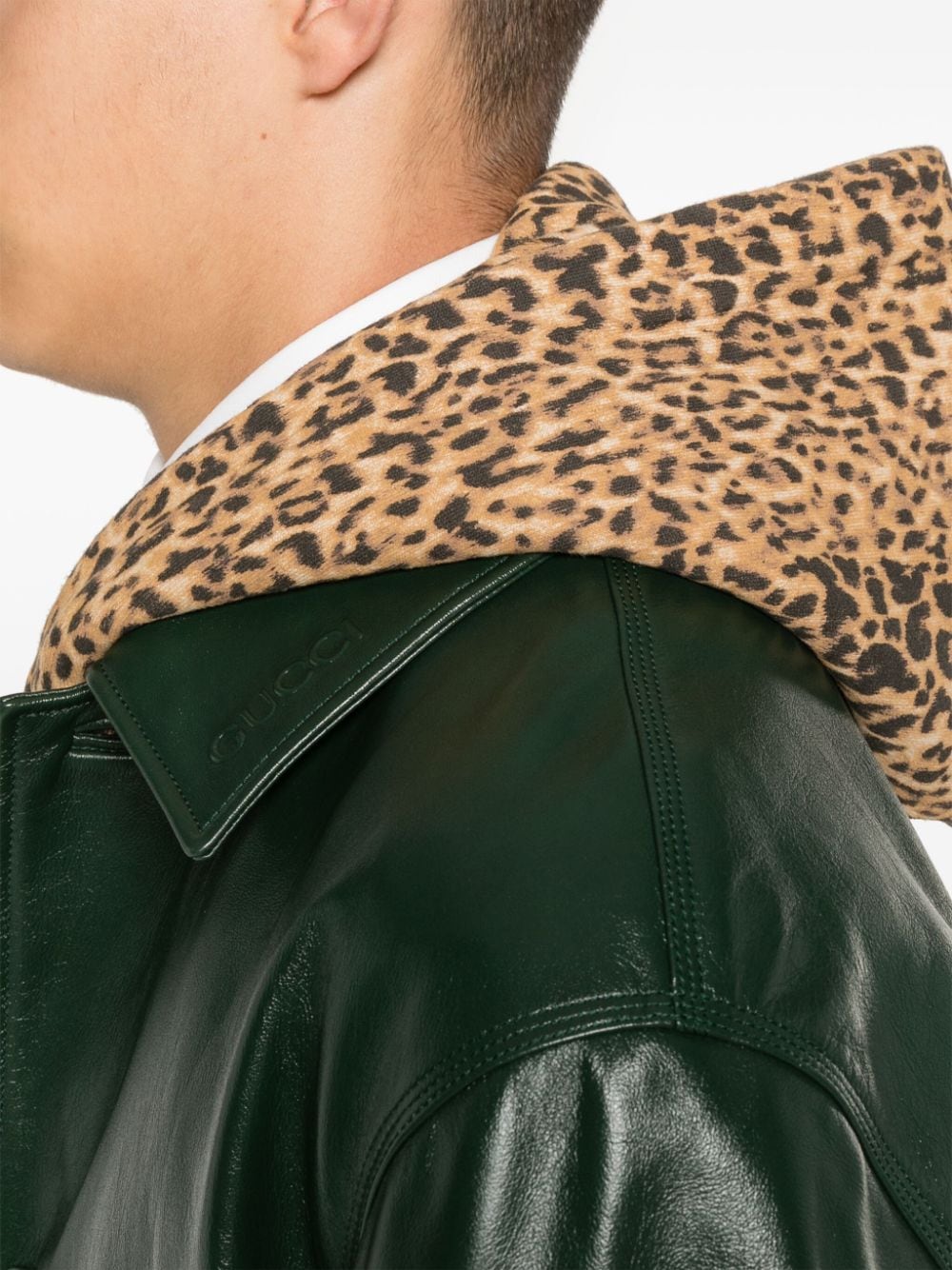 Gucci Trench In Pelle Lucida Jackets and Coats - Green | ff96810ba264f353c8fa42270187707cb93d156f