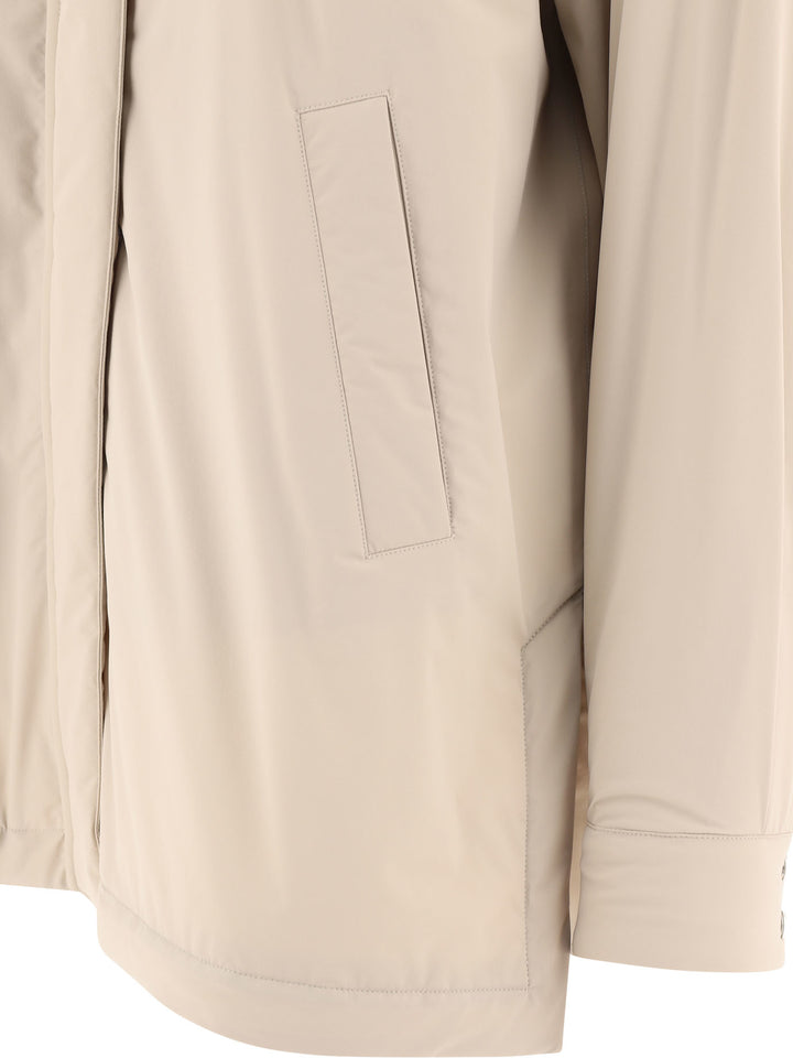 Herno A-Shape Jackets and Coats - Beige | 4f603e7e010aa388cf3ac26668f31683905e7f1f