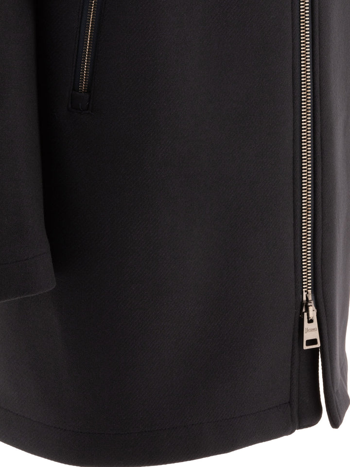 Herno Hooded Parka Jackets and Coats - Blue | 529e1064021638e8927415474dbddd3fdd1eb404