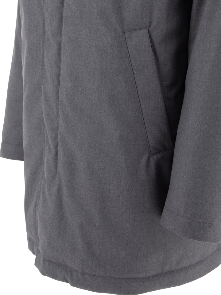 Herno New Business Membranated Jackets and Coats - Grey | aaf415eb9450a3f44283e247ea163b4ccb3d1217