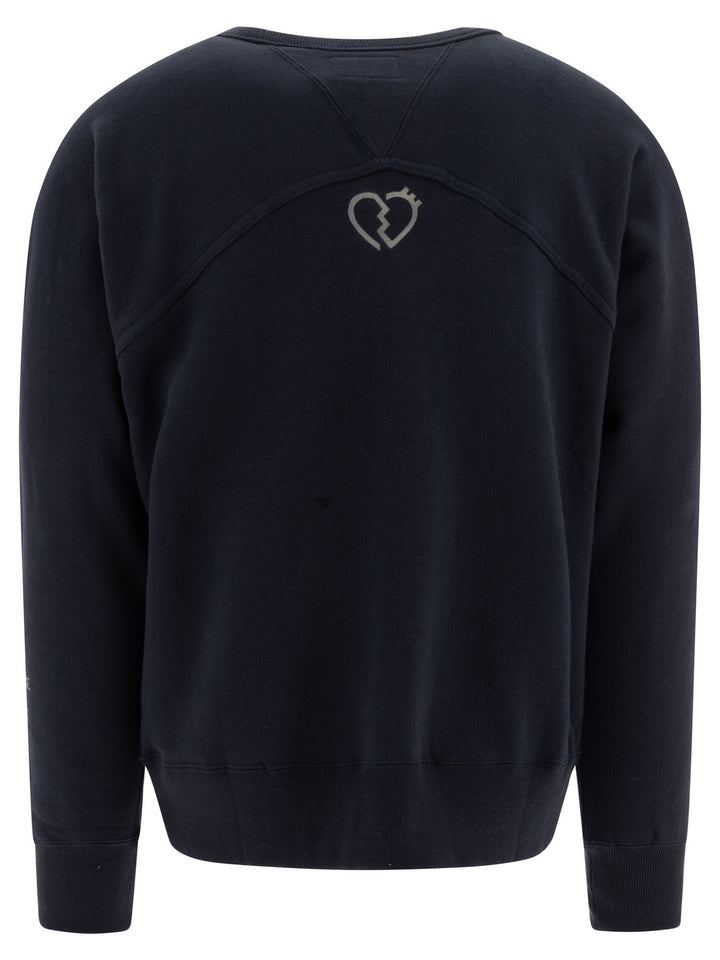 Human Made Sweatshirt With Zipper Detail Sweatshirts - Blue | d4eab3ae421e2306eacbca3e0ba7c69307bbfad6