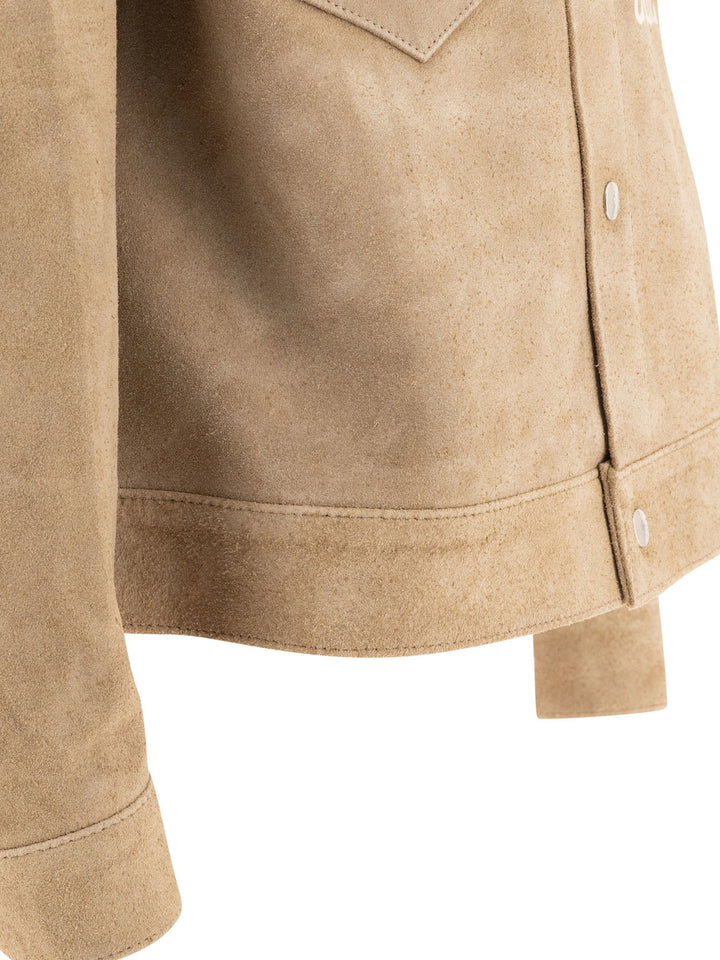 Human Made Suede Leather Jacket Jackets and Coats - Beige | c682a366724bb51f62082d8147b260d7e22061f8