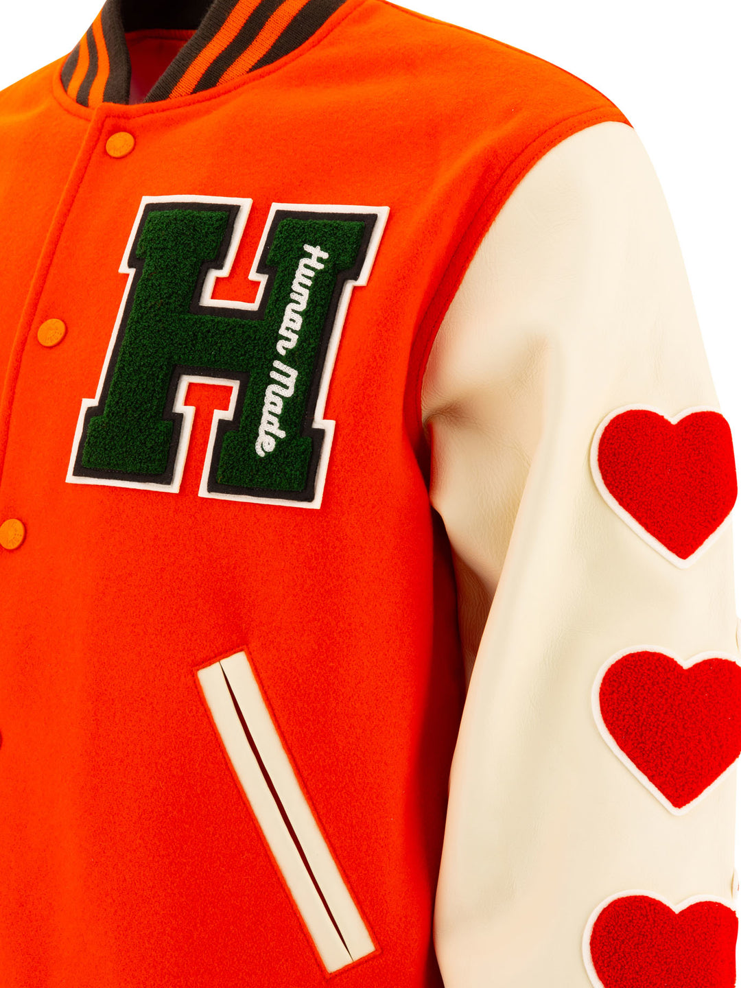 Human Made Jackets & Coats Jackets and Coats - Orange | 18caa0678d23fd4f61cc2bd6ce7613cfa6637509