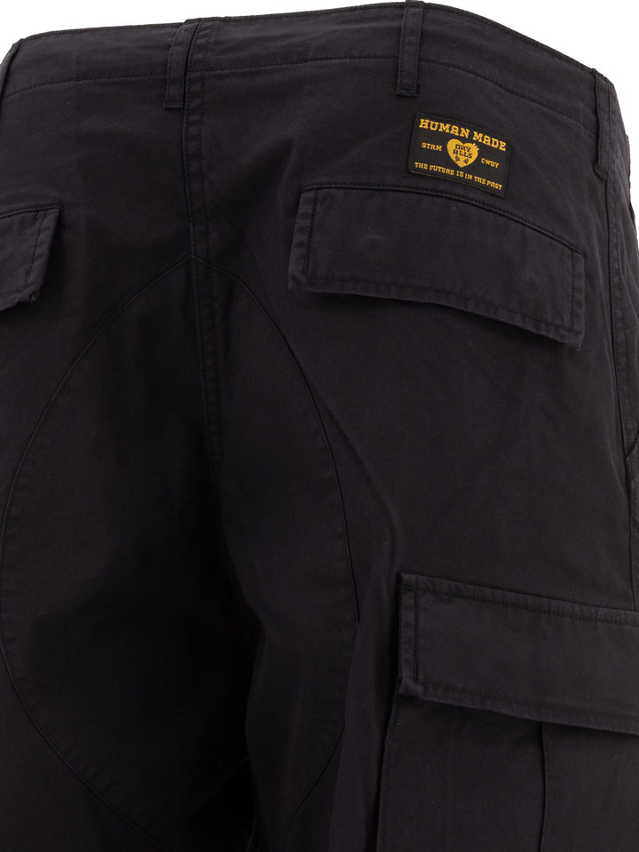 Human Made Cargo Trousers - Black | 629c1bbf5783f8ae2a9db59f01a62f5b91b6a4ca