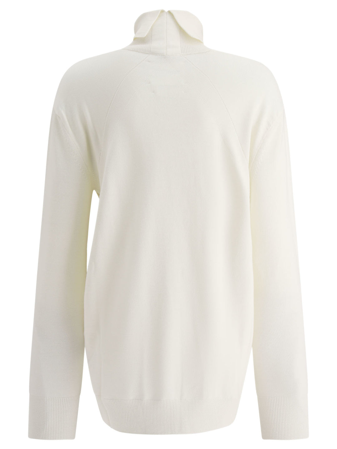 Jil Sander Lighweight Turtleneck Sweater Knitwear - White | abf6bcc843921a6356d0b8c858e7a7c281b3b10d