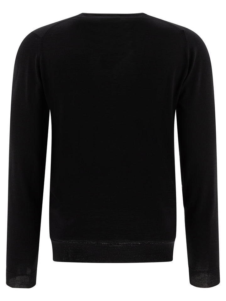 John Smedley Lundy Knitwear - Black | 78f41c44435963b471b23c289470e42ad960839e