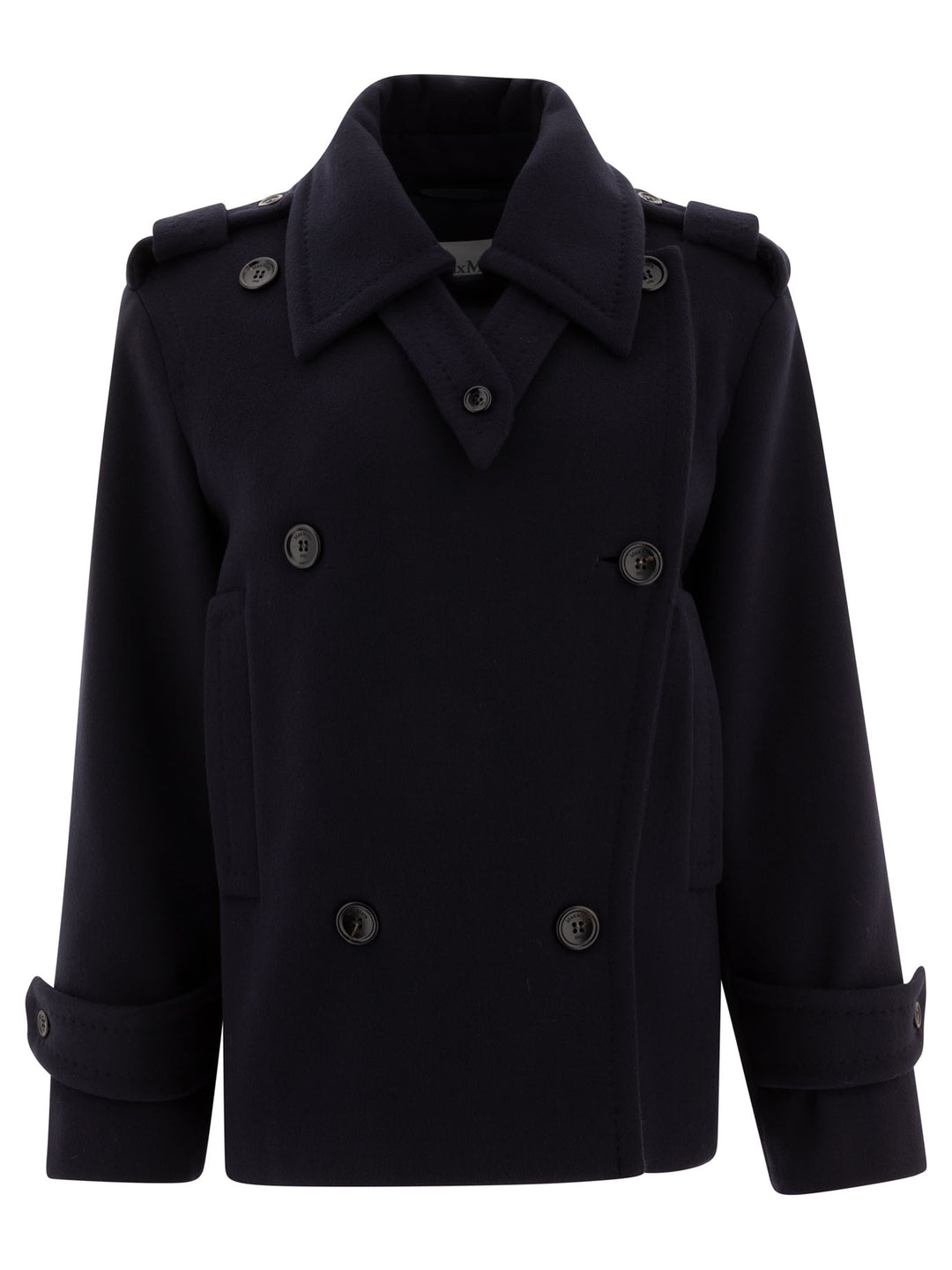 Max Mara Wool And Cashmere Coat Jackets and Coats - Blue | a08f45ada910d9fe7d36fa24ba5abbe12077d9a7