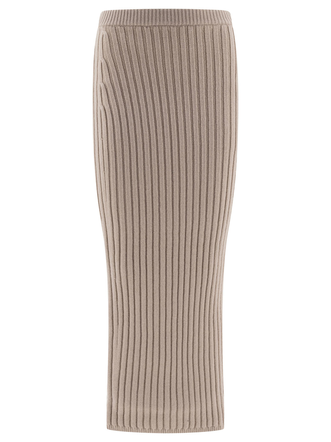 Max Mara Wool And Cashmere Knit Skirt Skirts - Beige | 34d2697bc9ecad4e68508e36800a6a694429b19a