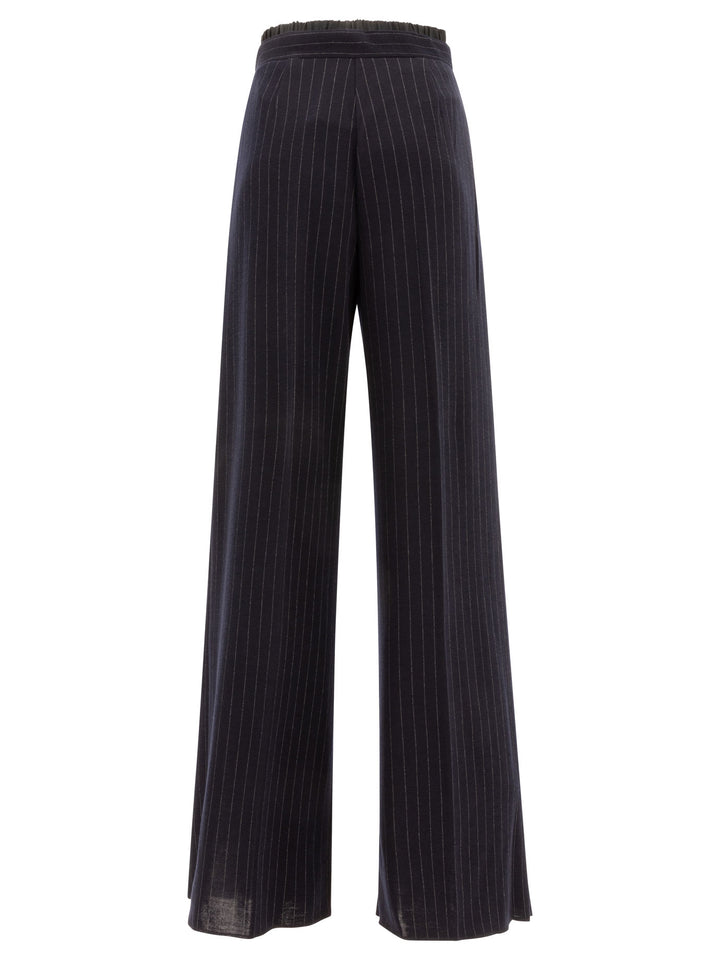 Max Mara Piroghe Trousers - Blue | 15e5b67f07ca2146f0783ca3705be72a12a9ac07