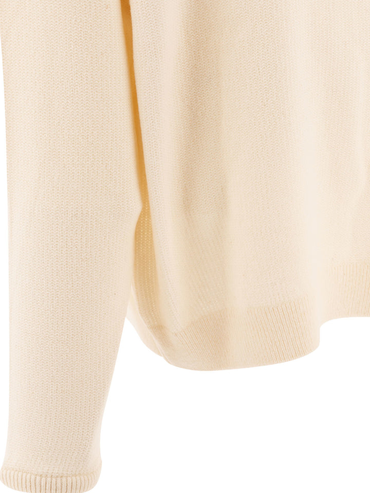 Nanamica Kodenshi Knitwear - Beige | 2950280ae39e9e1beb18122da50758d09b786758
