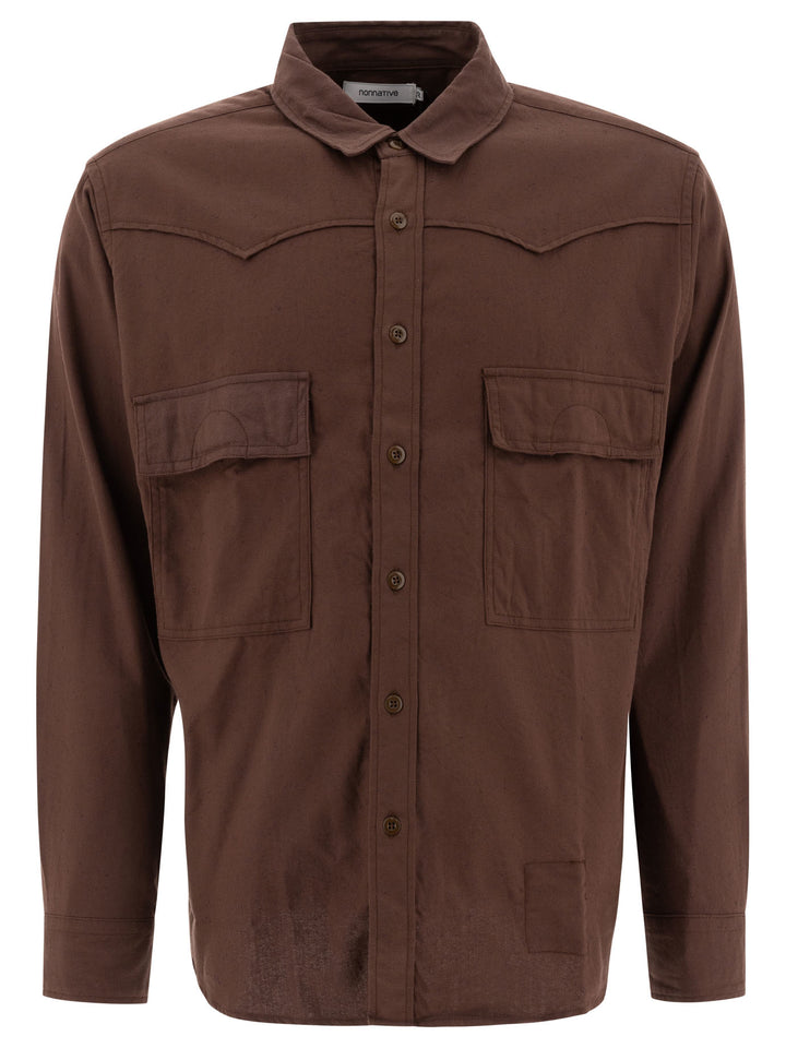 Nonnative  Shirts - Brown | b8c48c5c6416cc1829b65268ae18b024d87fdb35