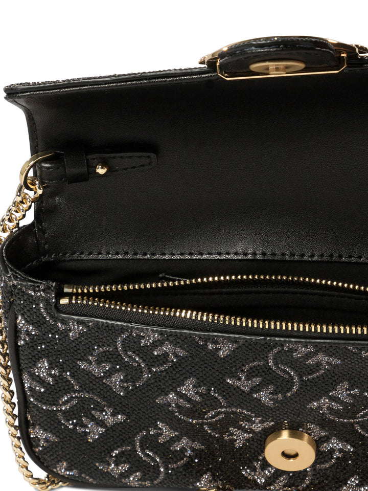 Pinko Love One Pocket Crossbody Bags - Black | 031b43397d6c90dce4f737e72aa30241349462d6