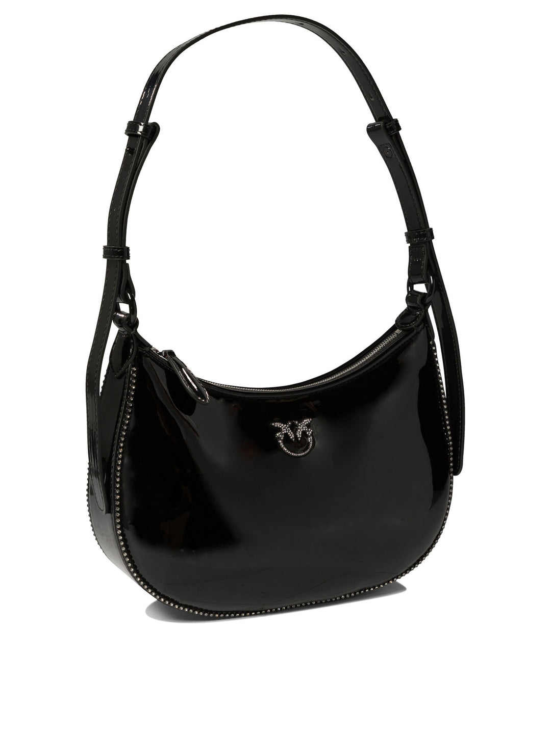 Pinko Love Birds Shoulder Bags - Black | c62d2e0d171415ab801980a1cd903293236517e9