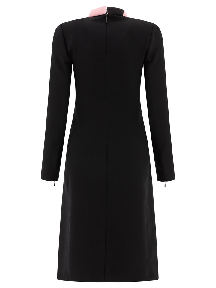 Pucci Dress With Contrasting Collar Dresses - Black | b12c9f69c2b7da865dbc36c9f3e747957513957a