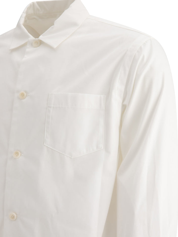 Sacai Shirt With Pocket Shirts - White | 658ce03a4e2ccdad90a796388bc33a9bec68916d