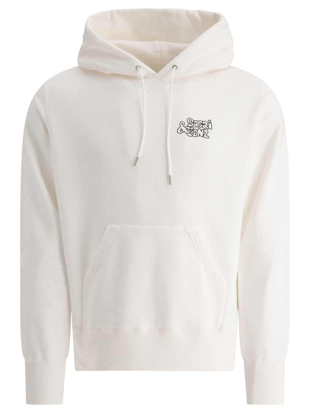 Sacai Gonz One Love Sweatshirts - White | c9d0af58ee500a0af222a02bf763e64d2e8d6fbe