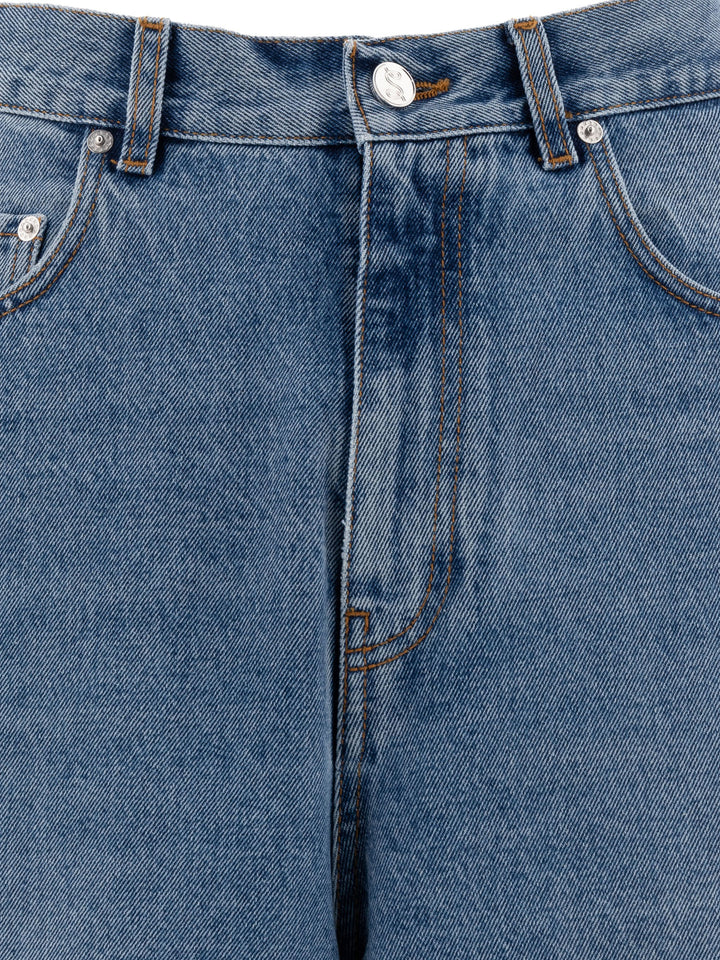 SéFr Disco Cut Jeans - Light blue | 9cc0dd1e931b5c88a9ae6c3463b0c5b027afd552