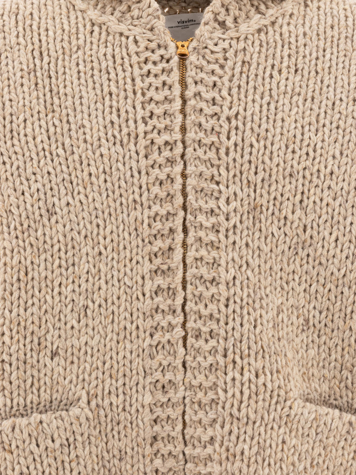 Visvim Cowichan Knitwear - Beige | 588b0f4d88e6427ecd370feec01b536ef911824b