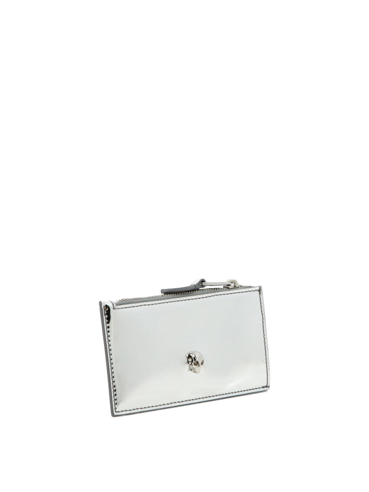Alexander Mcqueen  Wallets & Card holders - Silver | ac40f6e75a0f8f1737d9cc500c2917dcf298ac63