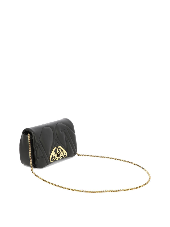 Alexander Mcqueen  Crossbody Bags - Black | 50411da9d4d709f97616769c0015cb88096b9603