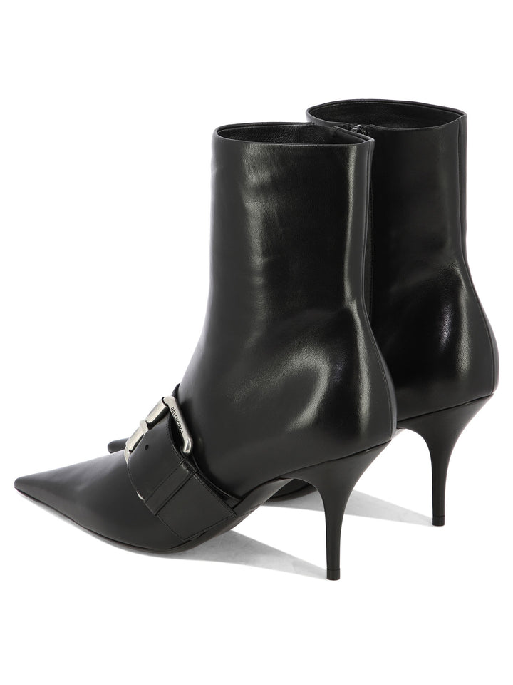Balenciaga Knife 80 Ankle Boots - Black | 919f558cef986ff3aa40b700d9c9dcd78c032fb1