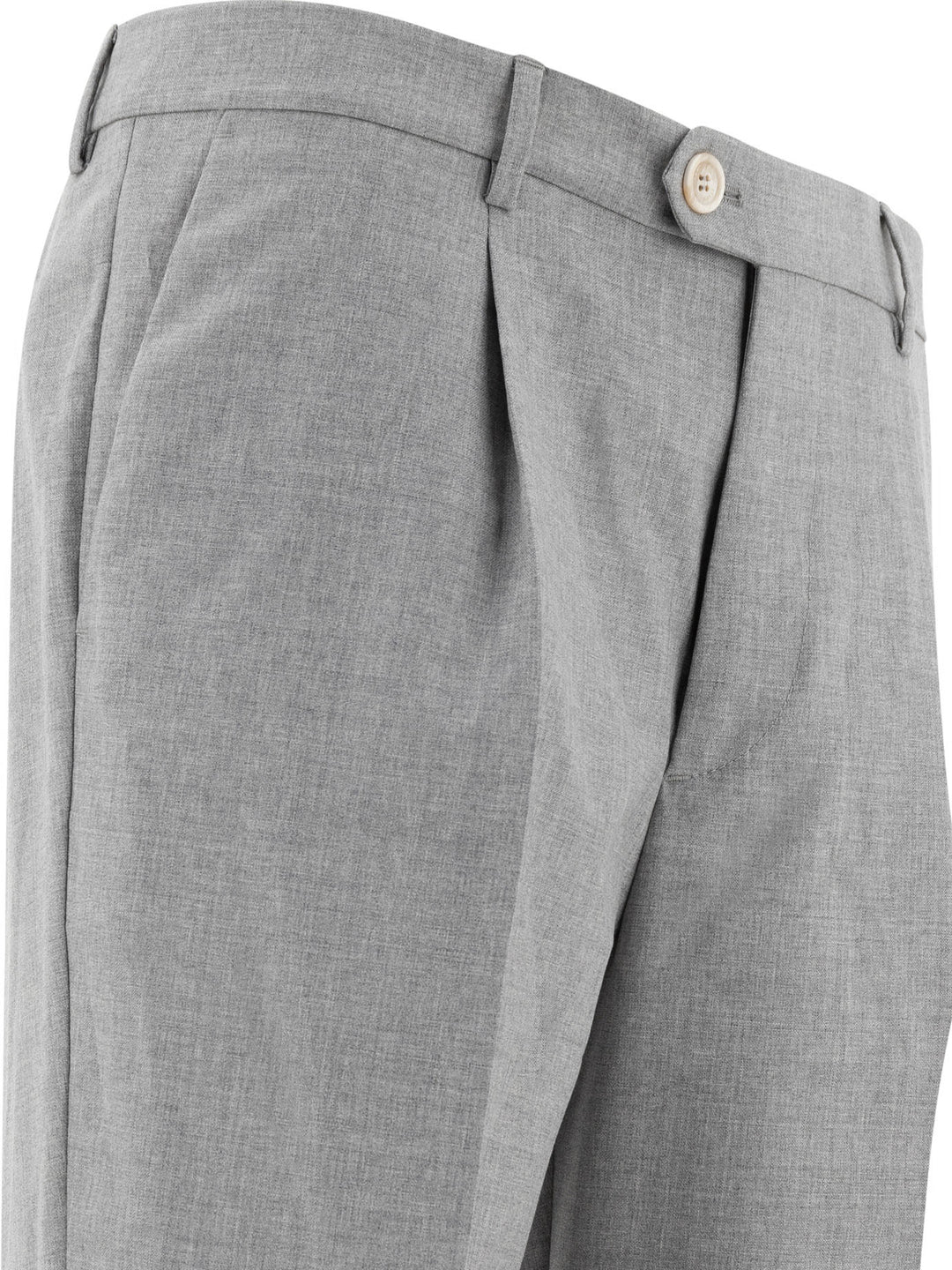 Brunello Cucinelli Classic Trousers - Grey | 156bad381122e8b178ade55bd060b6bafbdc5bf1