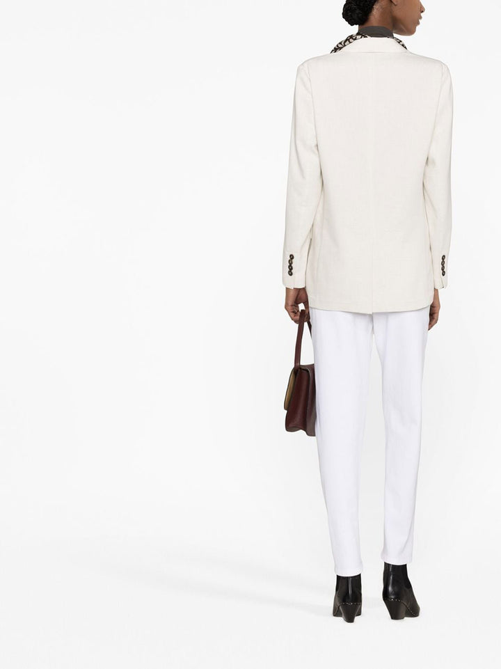 Brunello Cucinelli Jackets & Coats Jackets and Coats - White | 3185b9711705b4426acb428e0a883f4c0b464a04