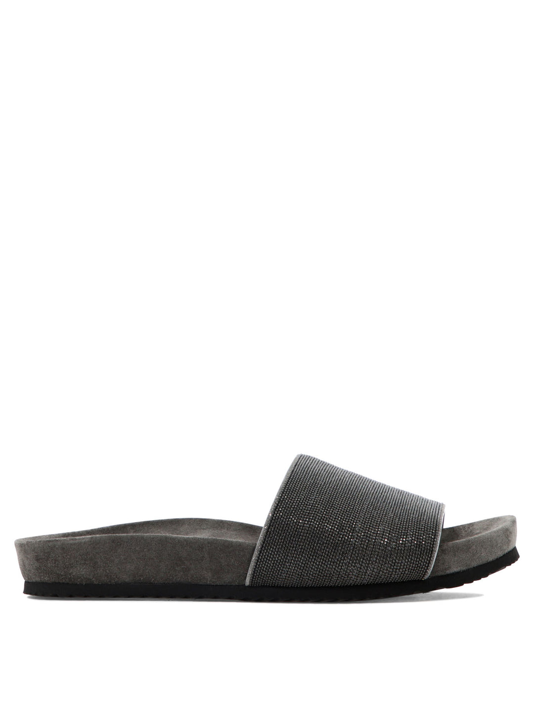 Brunello Cucinelli Precious Sandals - Grey | e83c750bf8636a30b71317261d1b8dcd692b74c3