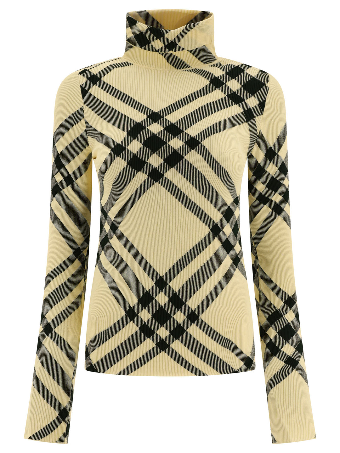 Burberry Check Knitwear - Beige | 1370739fa2d60e822ee1bd6b012676ba98e619db