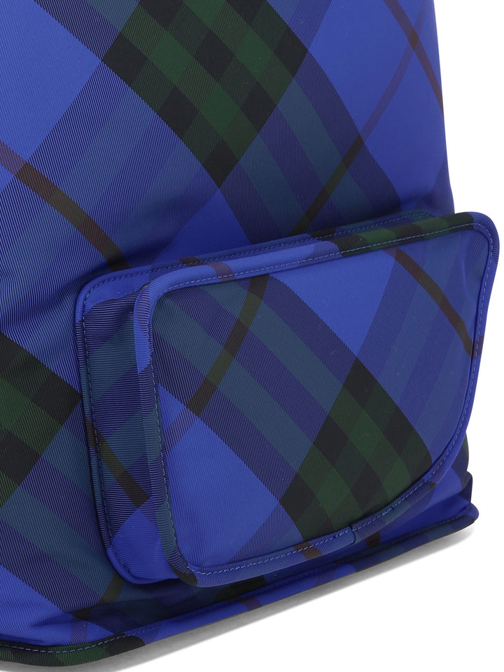 Burberry Check Backpacks & Travels - Blue | f795df2f30cb14e277c4425ca7fafcbda1ecbf1e