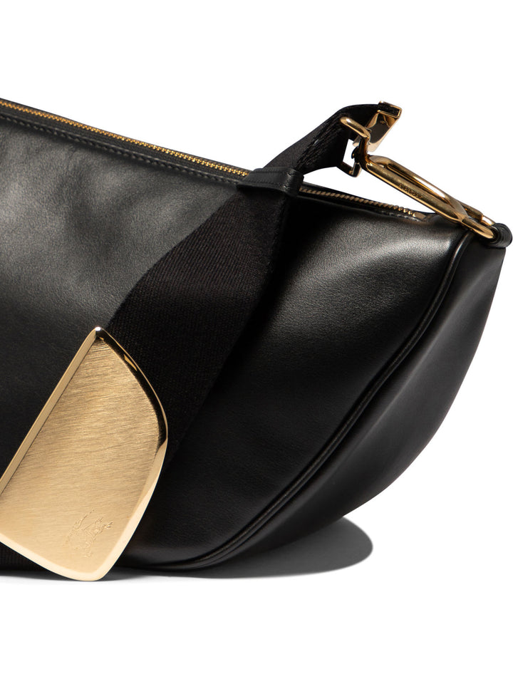 Burberry Shield Messanger Shoulder Bags - Black | dcbfee7df78ca8d14dd55d43d8b6e1236fc316fd