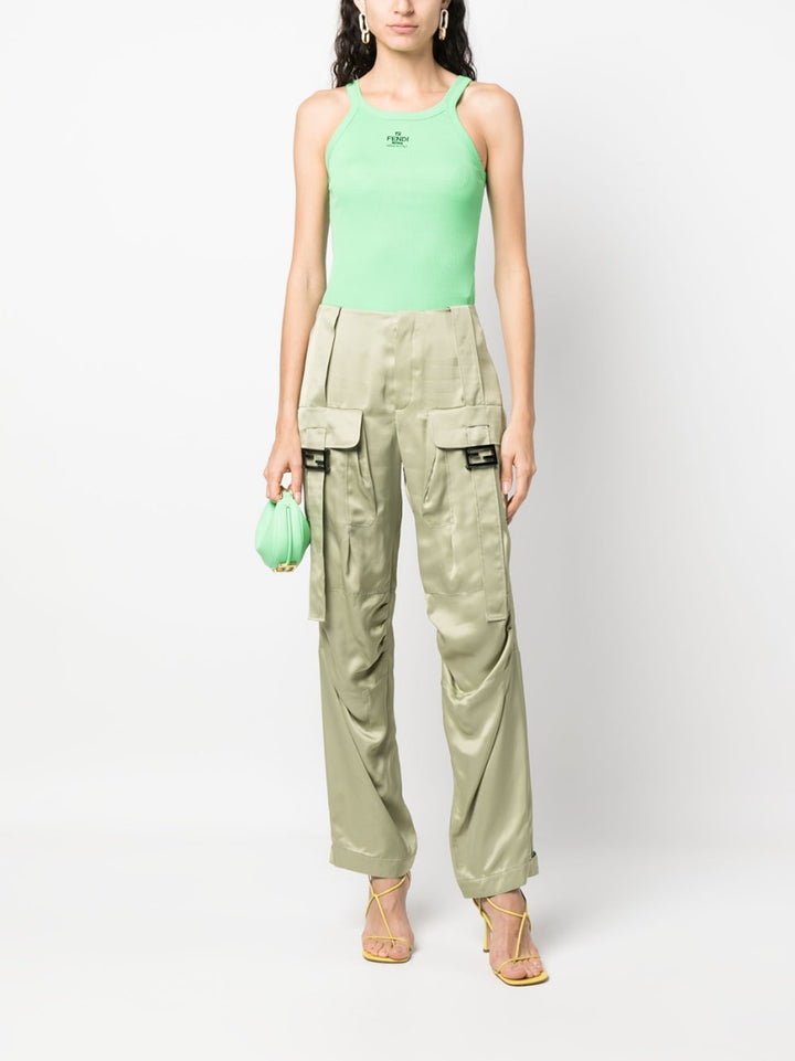 Fendi  Trousers - Green | 50d8a5b27b342785200616a523a71c3e956cf593