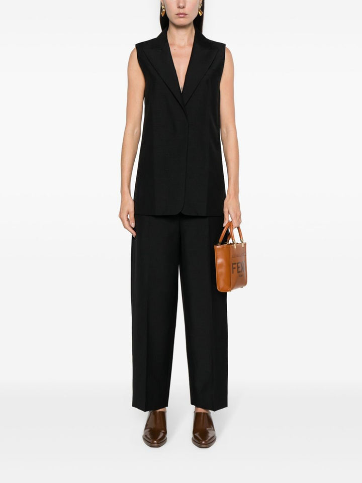 Fendi  Trousers - Black | c07c0279e62df8594c7f07a0b019bcbbfb9babb5