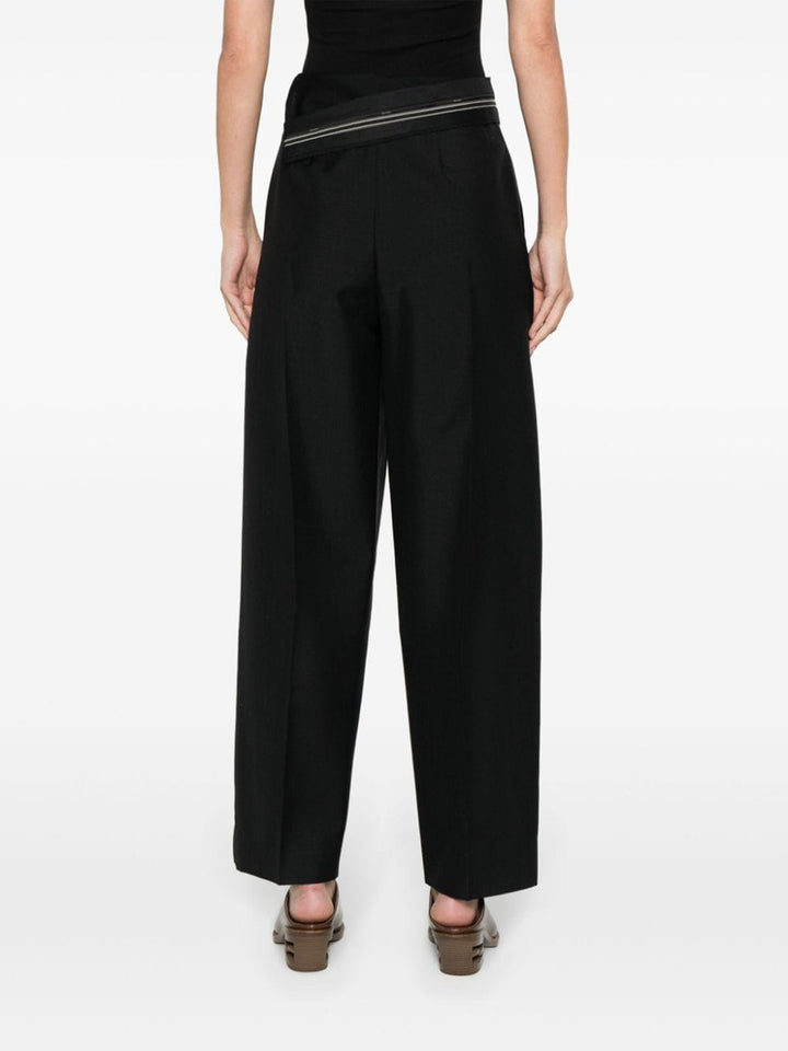 Fendi  Trousers - Black | 857c10c10e40147fa2f09d537d5070d3dbeeb69c