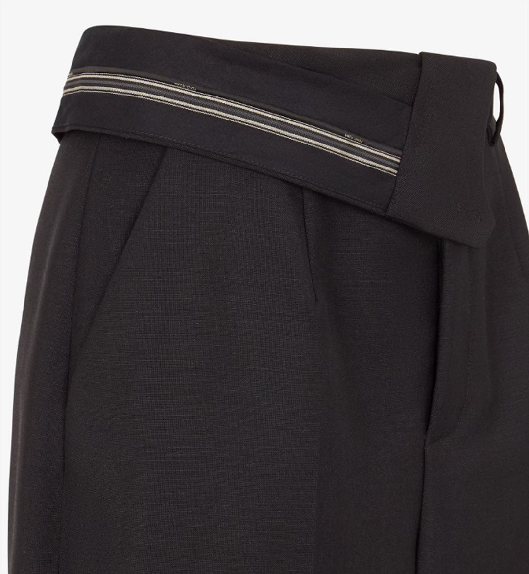 Fendi  Trousers - Black | 65a3b2ffc03df49e1e59743b25b06e4fca240fbe