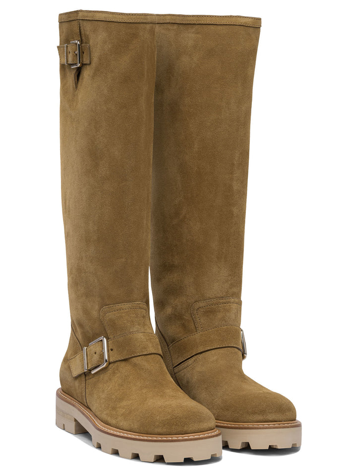 Jimmy Choo Biker Ii Boots - Brown | b0d64788e0a8c9cffb80dbeb5a42af1d9f63206d