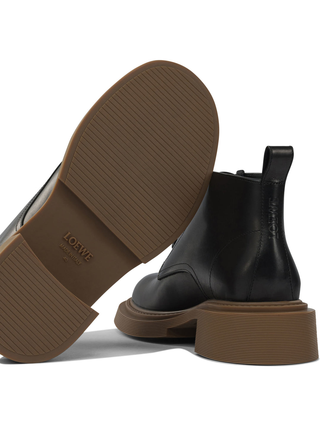 Loewe Combat Ankle Boots - Black | 62b346d6b2c4eb6b9b26cde76fecf2c82af90778