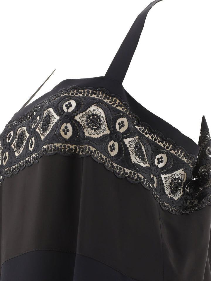 Maison Margiela Embroidered Dress Dresses - Black | ade356a02e84d8f60715c831c72b69a487220962