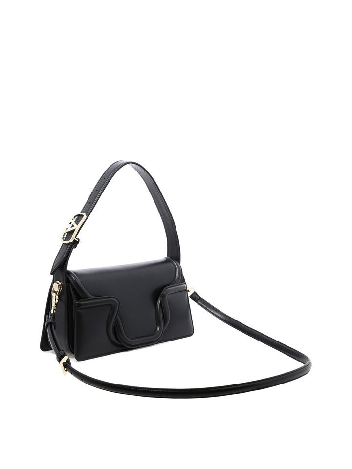 Valentino Garavani Sculpture Shoulder Bags - Black | 40b09f2136264015ac0f314cb23ca5b6d09df236