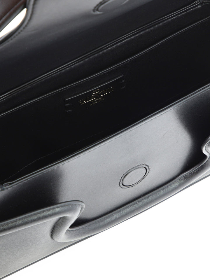 Valentino Garavani Sculpture Shoulder Bags - Black | 3cc470c366bbcb96137624c5c6c7f563c5a7cbb0