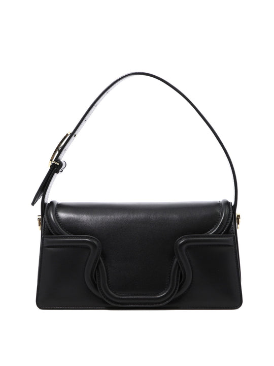 Sculpture Shoulder Bags Black