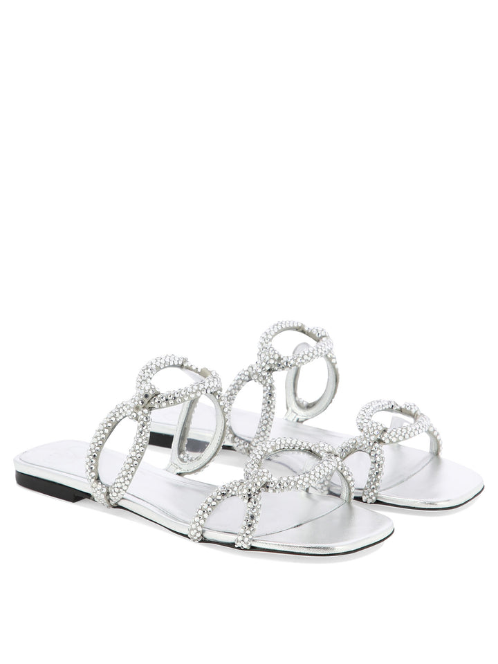 Valentino Garavani  Sandals - Silver | 0a691b981fe7f76705b02f9365a0647b3fbc0779