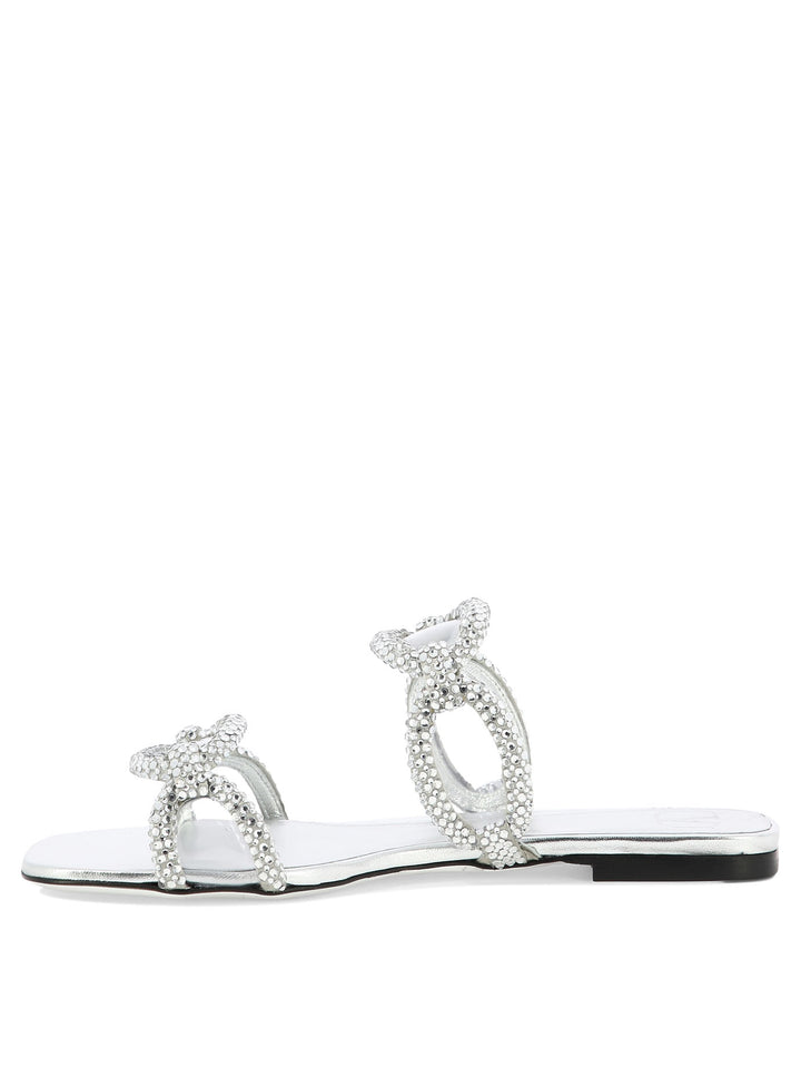 Valentino Garavani  Sandals - Silver | aa2b0dc16f7ebca6f031f56ab9b059eaa117b250